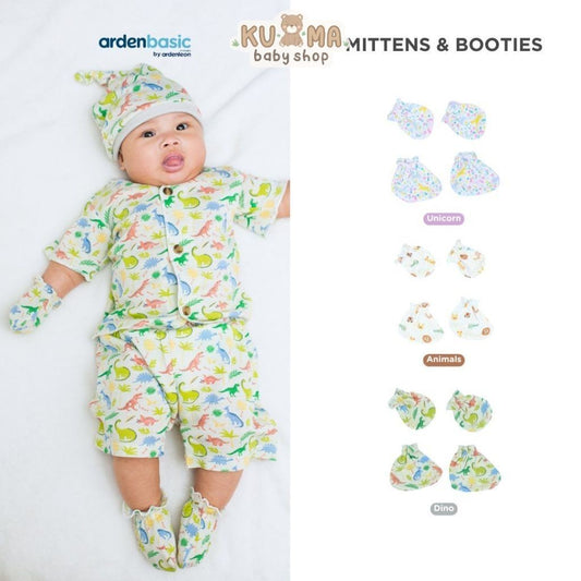 ARDENLEON ArdenBasic Mittens Booties Sarung Tangan Sarung Kaki Bayi