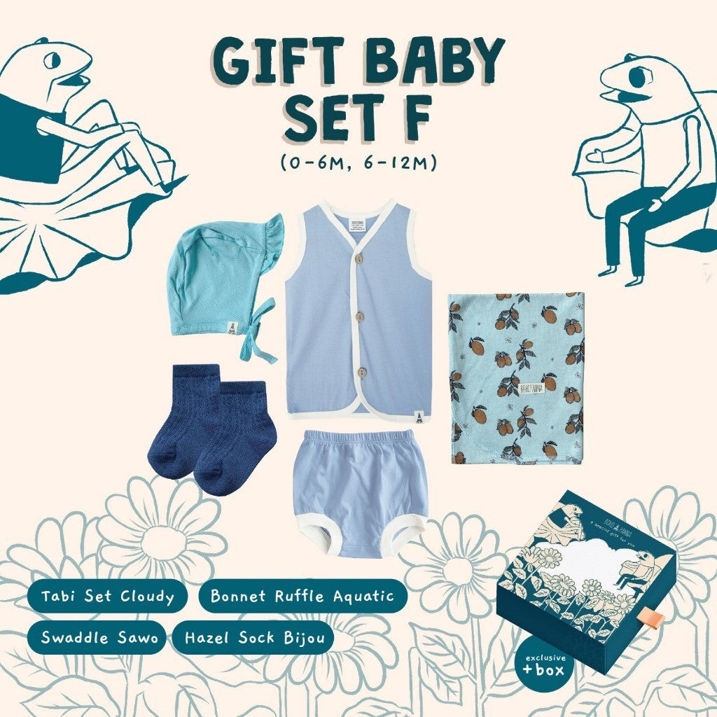 BOHOPANNA - GIFT BABY SET - Hadiah untuk Bayi - Gift Set - Paket Hadiah Newborn