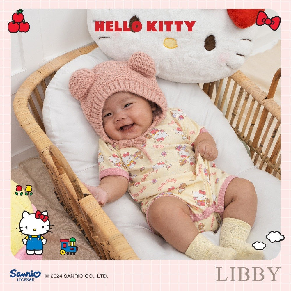 LIBBY Sanrio Premium Baju Tidur Bayi Sleepsuit Bodysuit Romper Bayi Perempuan Kuromi Cinnamoroll Hello Kitty (1 PCS/PACK)