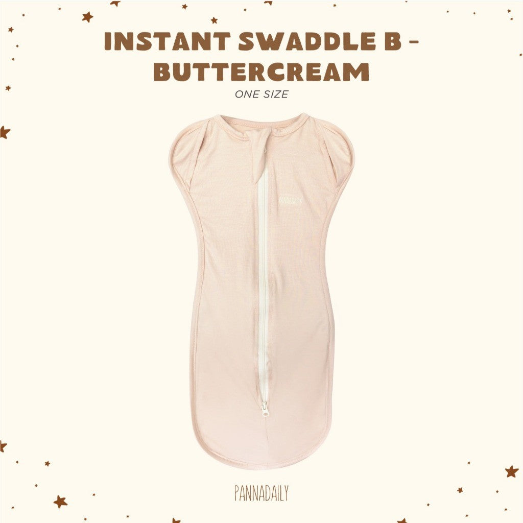 BOHOPANNA - PANNADAILY - PANNA DAILY - BABY & BAYI - INSTANT SWADDLE- Selimut Bayi - Bedong Bayi