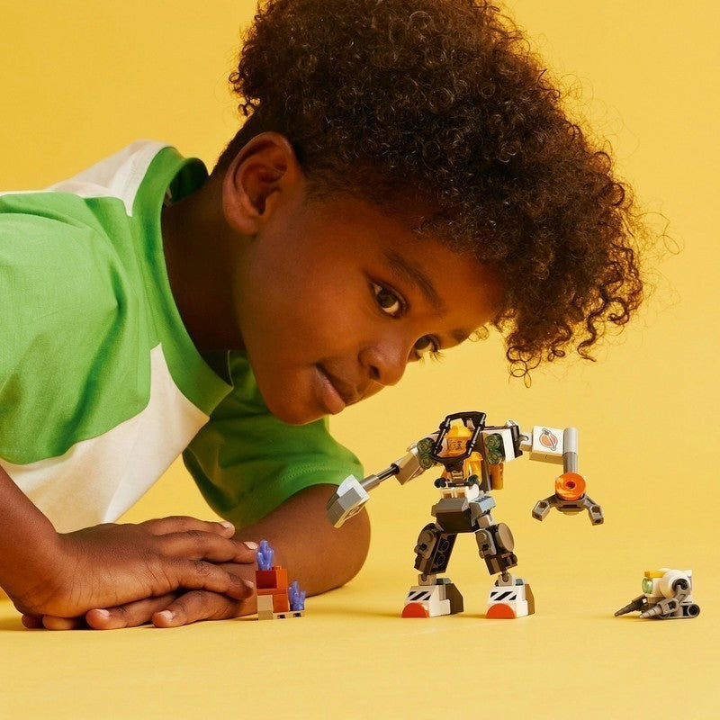 LEGO City 60428 Space Construction Mech Suit Toy (140 Pieces) Balok Mainan Anak (6 Tahun+)