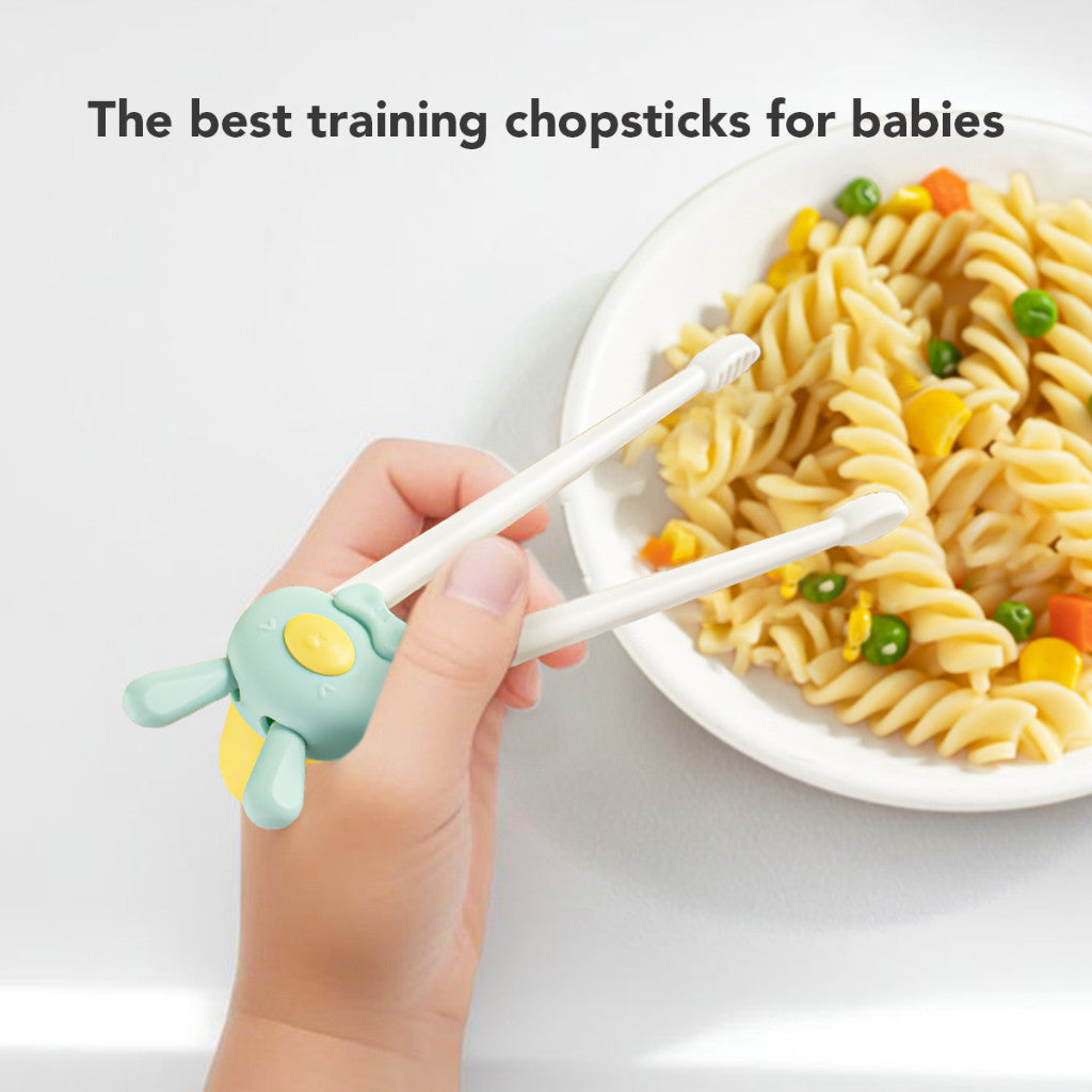 Sakumini Bunny Kids Training Chopstick Sumpit Anak Belajar Makan BPA Free