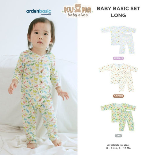 ARDENLEON ArdenBasic Baby Basic Set Long Setelan Panjang Bayi
