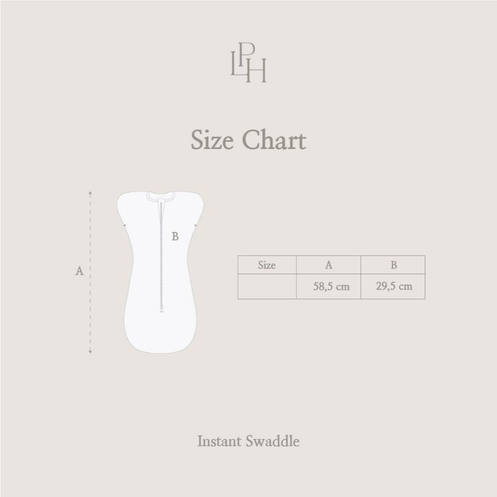 Little Palmerhaus LPH Instant Swaddle Bedong Bayi Instan 14.0