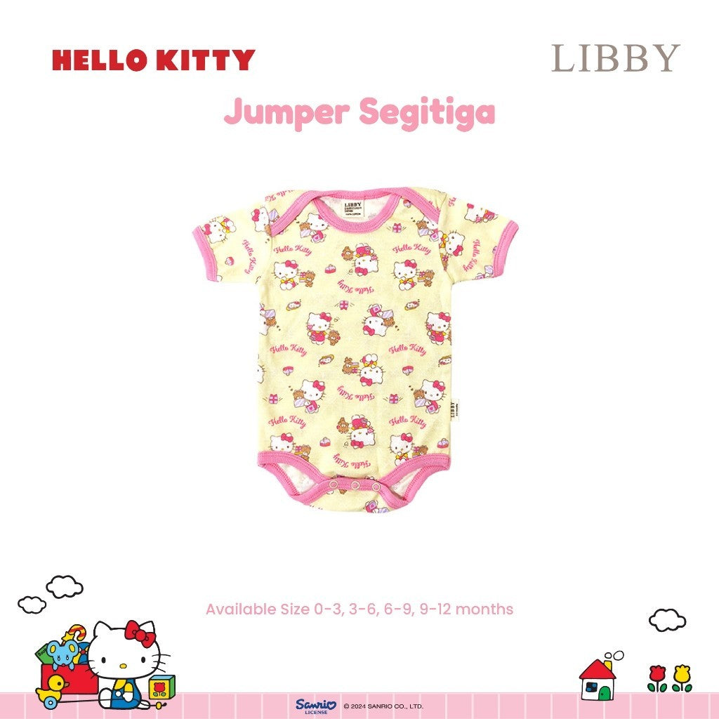 LIBBY Sanrio Premium Baju Tidur Bayi Sleepsuit Bodysuit Romper Bayi Perempuan Kuromi Cinnamoroll Hello Kitty (1 PCS/PACK)