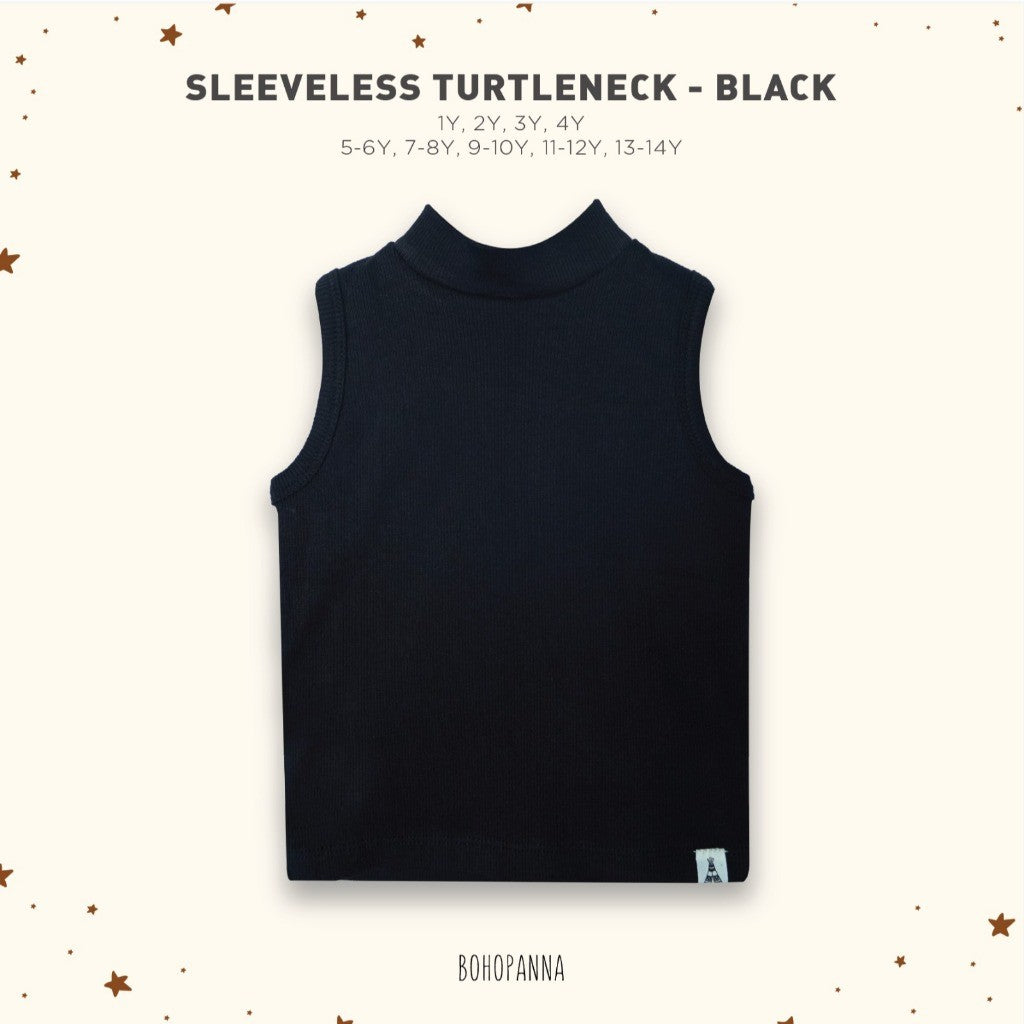 BOHOPANNA - SLEEVELESS TURTLENECK - Atasan Anak Perempuan BP2425