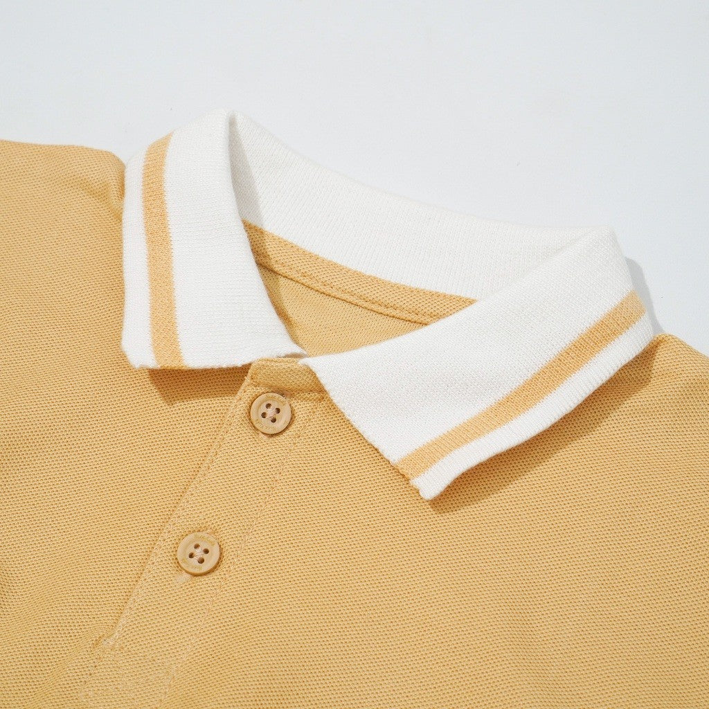 Nice Kids - Tencel Polo Shirt Kaos Atasan Anak Laki-laki Premium (1-6 Tahun)