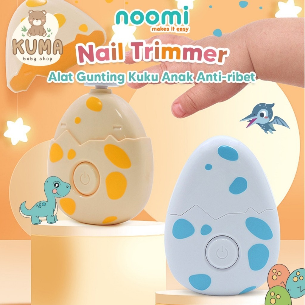 Noomi - Nail Trimmer | Gunting Pemotong Kuku Bayi Elektrik