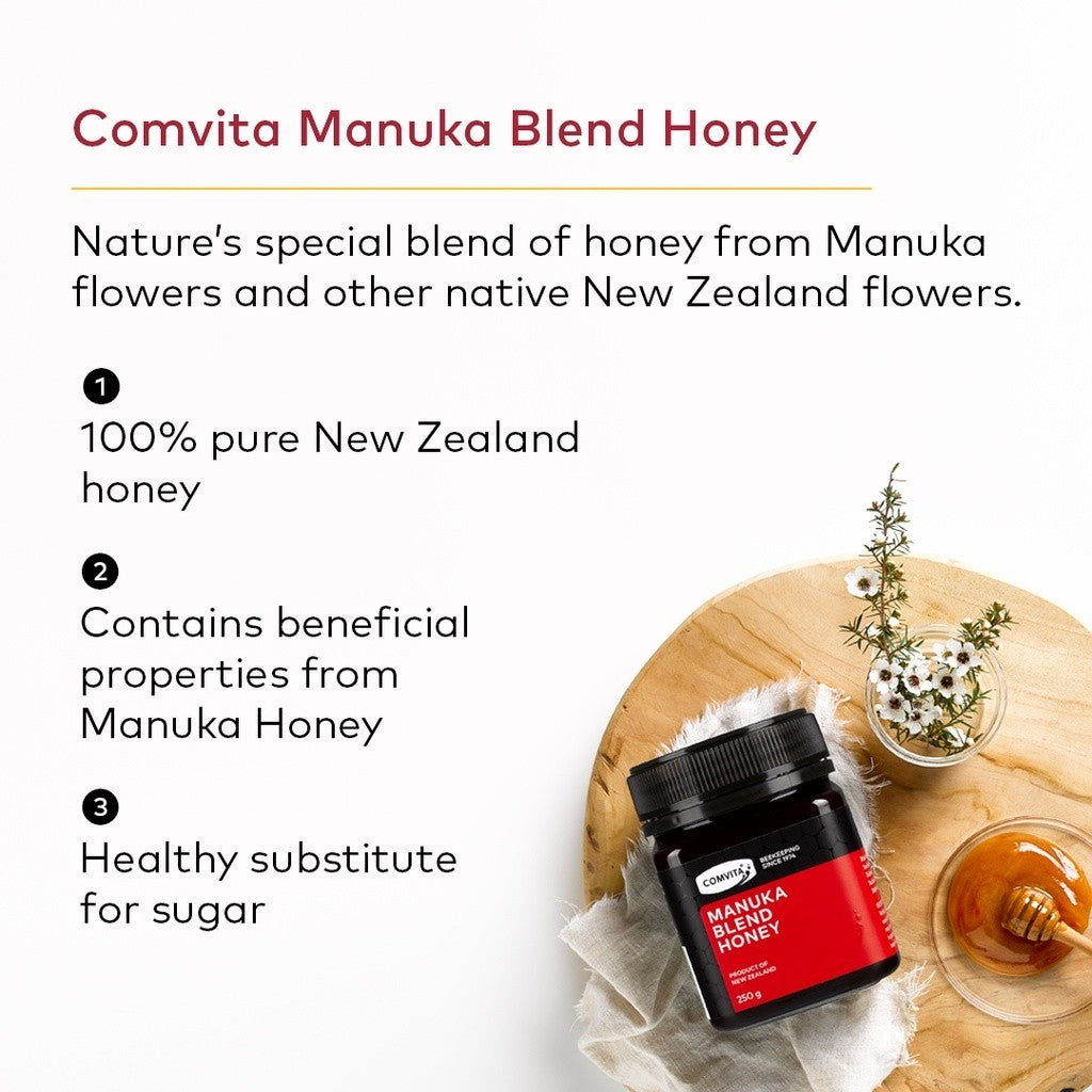 Comvita Manuka Honey Blend 250g Madu Asli 100% Murni Alami Original New Zealand  250 g