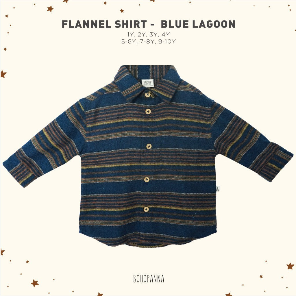 BOHOPANNA - FLANNEL SHIRT - FLANEL SHIRT - Atasan Anak Laki-Laki