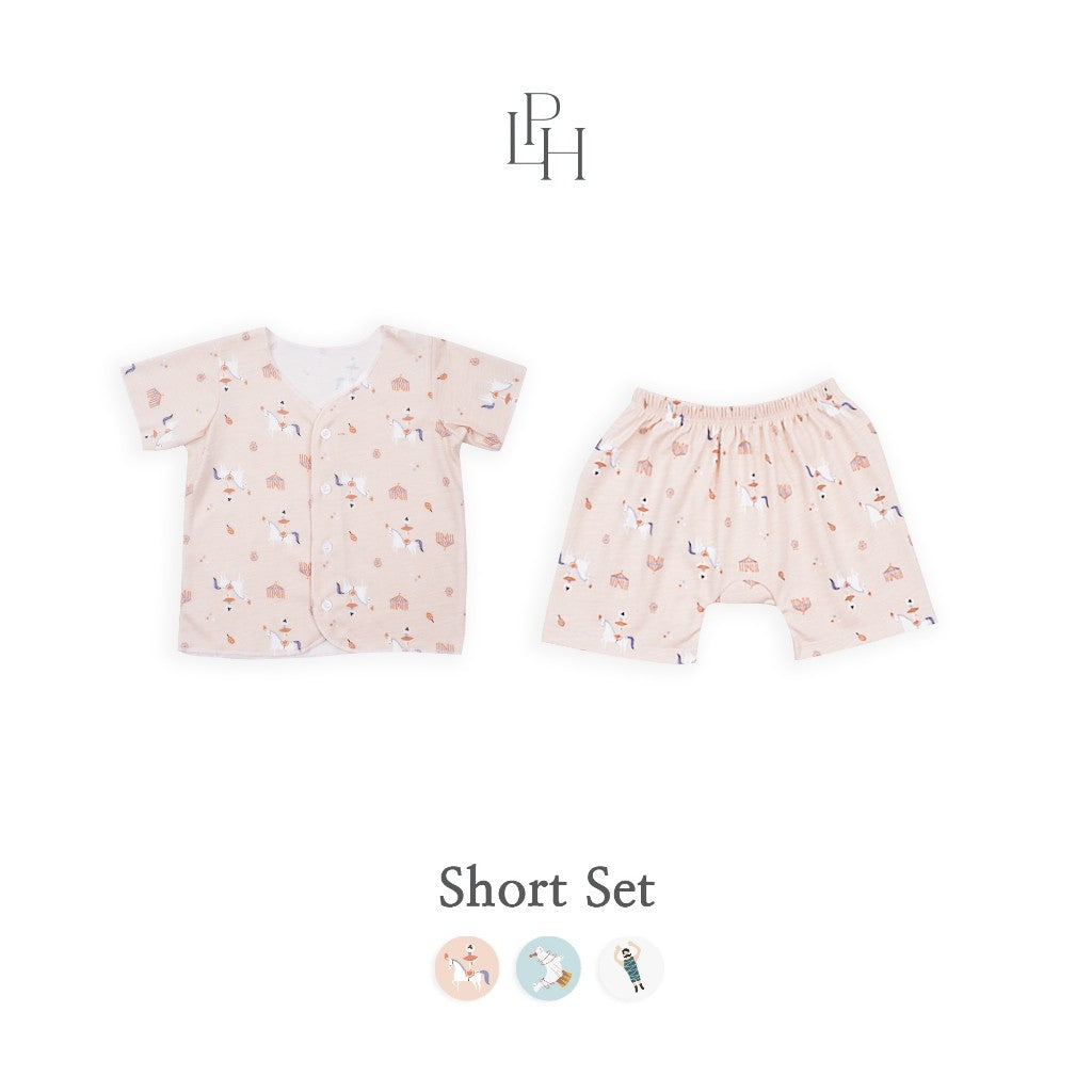 Little Palmerhaus - Little Wear Short Set 26.0 (Setelan Bayi Lengan Pendek)