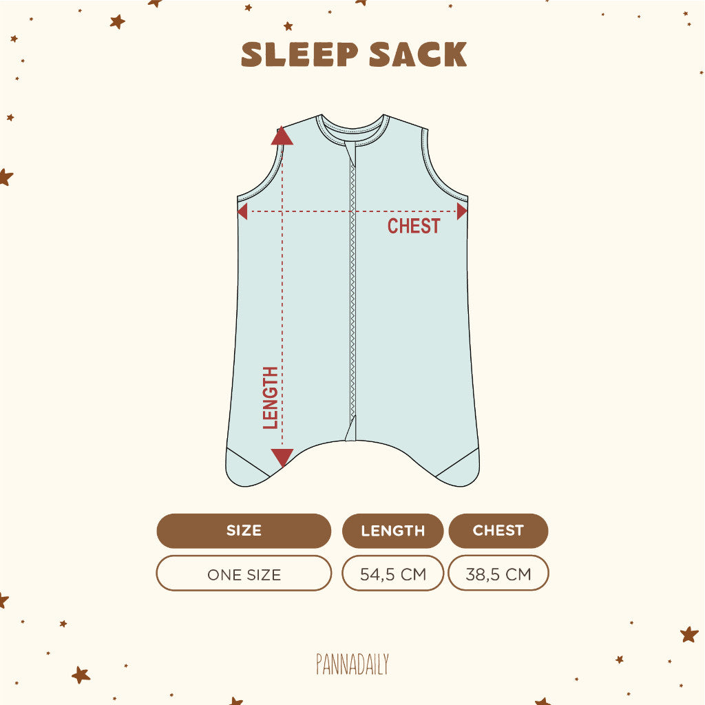 BOHOPANNA - PANNADAILY - PANNA DAILY - BABY & BAYI - SLEEP SACK - Bedong Bayi - Selimut Bayi