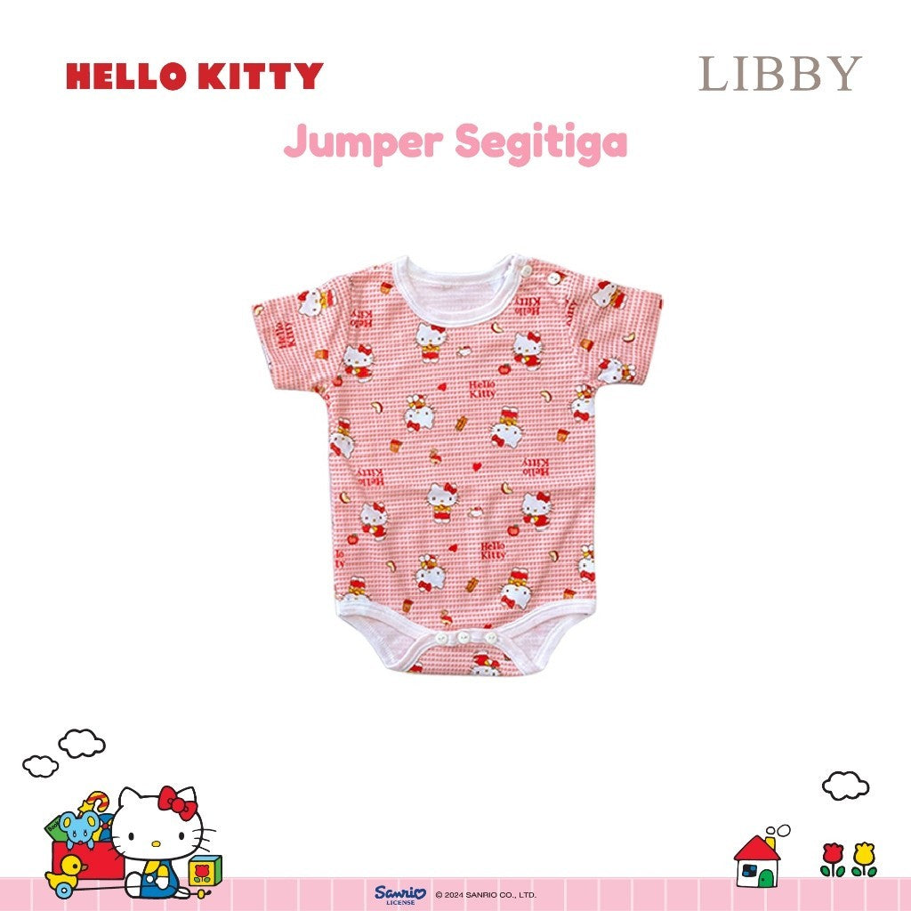 LIBBY Sanrio Premium Baju Tidur Bayi Sleepsuit Bodysuit Romper Bayi Perempuan Kuromi Cinnamoroll Hello Kitty (1 PCS/PACK)