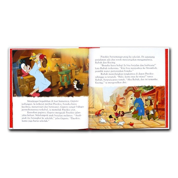 Buku Cerita Disney Winnie the Pooh & Pinokio (Bahasa Indonesia - Original)
