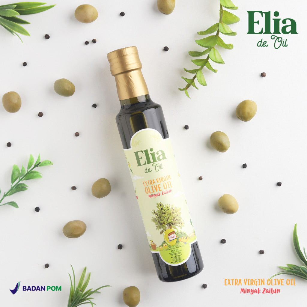 ELIA DE OIL Olive Oil / Extra Virgin Olive Oil for Kids / Minyak Zaitun Anak / MPASI Anak