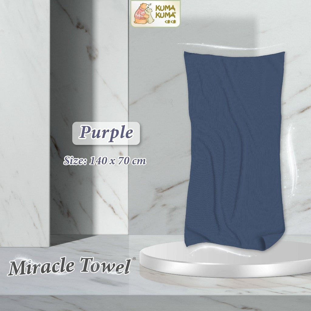 Miracle Towel By Kuma Kuma - Handuk Mandi 140 x 70