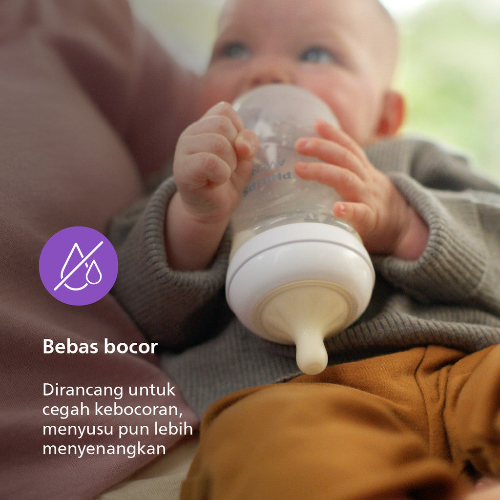 Philips Avent Bottle Natural 3.0 Deco (260ml) - Botol Susu Bayi SCY903/67