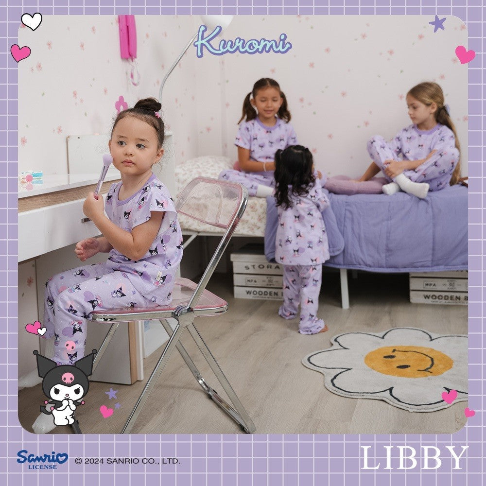 LIBBY Sanrio Bundling Perlengkapan Bayi Kuromi Cinnamoroll Hello Kitty (3 Pcs) Bedong | Sarung Tangan & Kaki Bayi | Topi Tali | Slaber