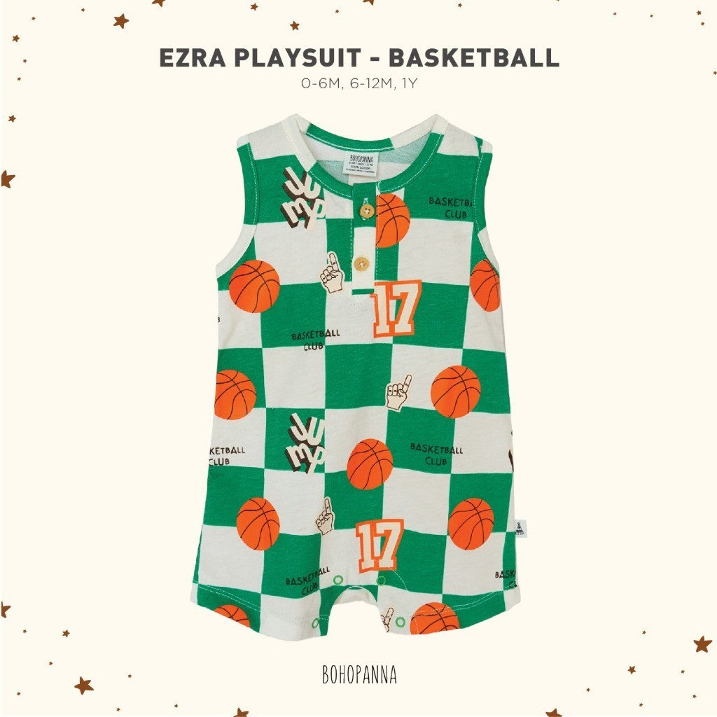 BOHOPANNA - EZRA PLAYSUIT - Jumper Bayi - Jumper Anak Laki-Laki