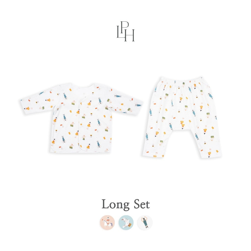 Little Palmerhaus - Little Wear Long Set 26.0 (Setelan Bayi Lengan Panjang)