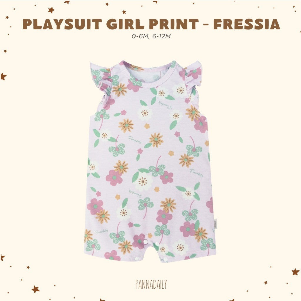BOHOPANNA - PANNADAILY - PLAYSUIT GIRL PRINT - Jumper Bayi