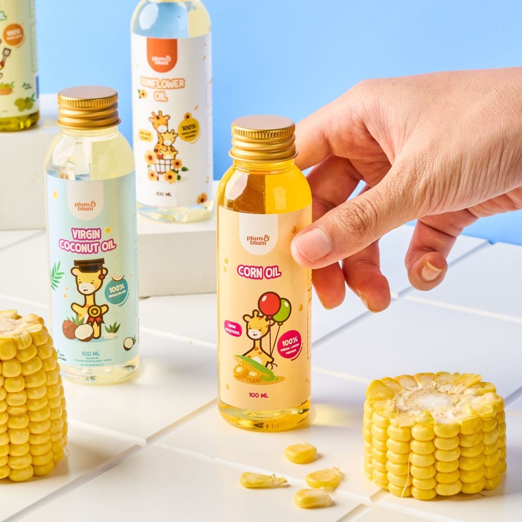 Plum & Blum Minyak Mpasi Minyak Canola Coconut - 100 ml