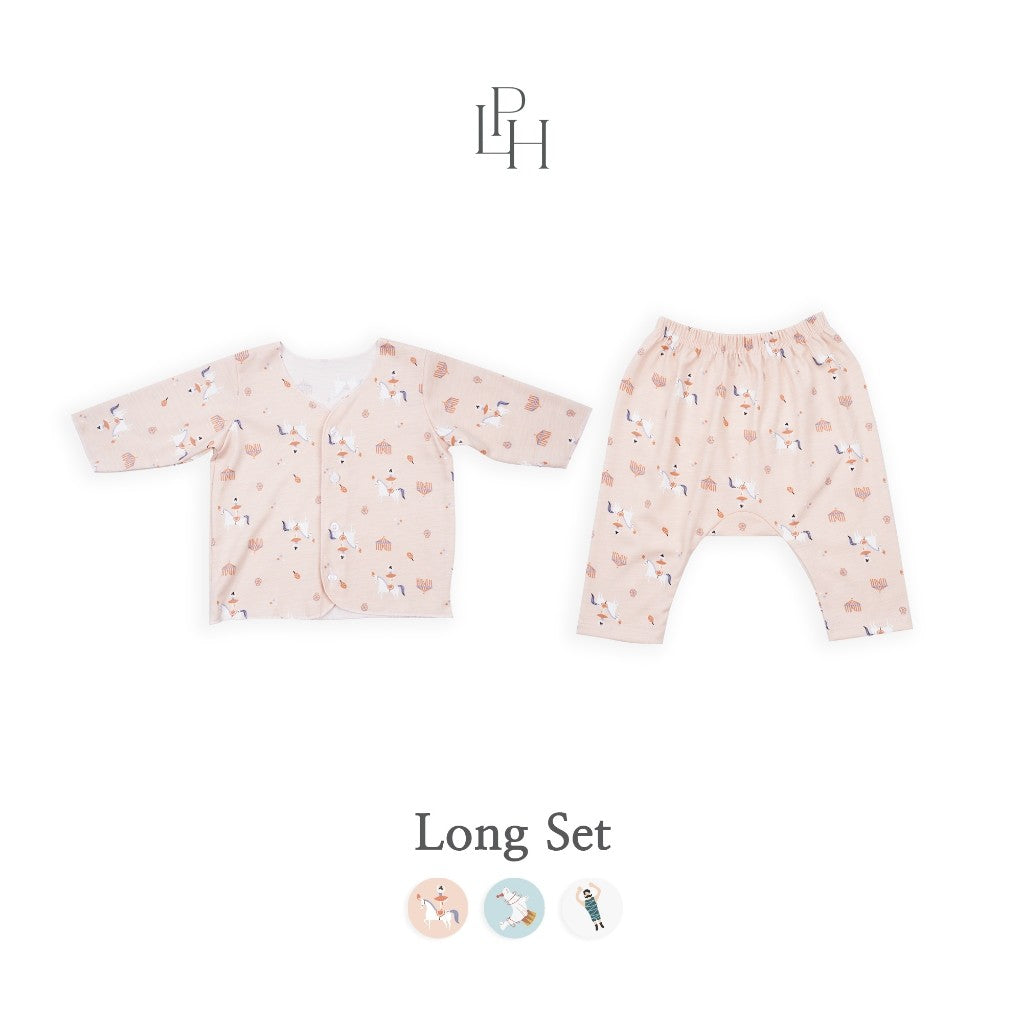 Little Palmerhaus - Little Wear Long Set 26.0 (Setelan Bayi Lengan Panjang)