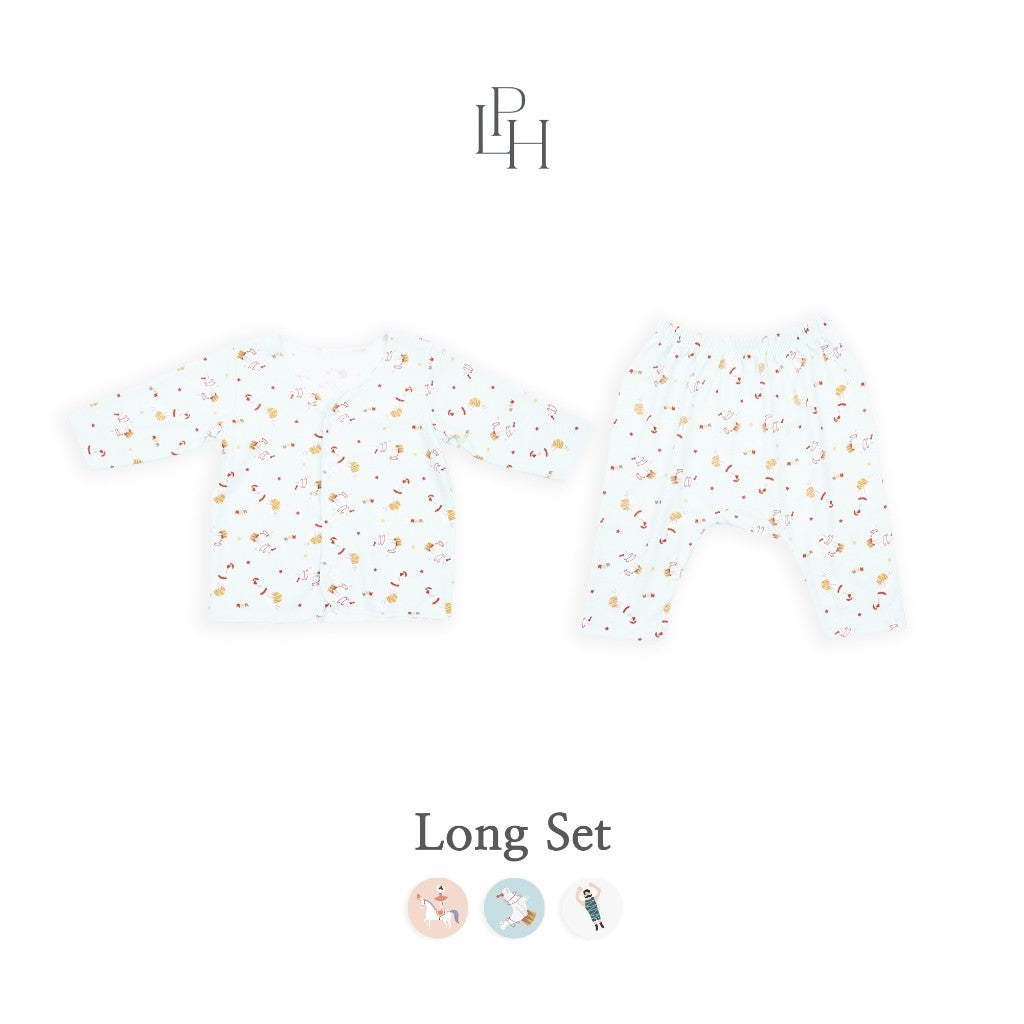 Little Palmerhaus - Little Wear Long Set 26.0 (Setelan Bayi Lengan Panjang)