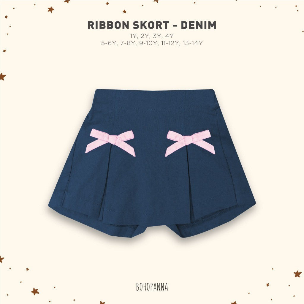 BOHOPANNA - RIBBON SKORT - Rok Anak Perempuan Butter