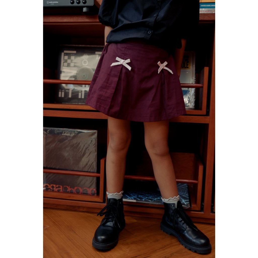 BOHOPANNA - RIBBON SKORT - Rok Anak Perempuan Butter