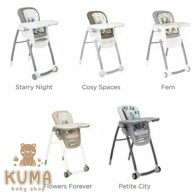 Joie Meet Multiply 6in1 High Chair /Joie Multiply / Kursi Makan Multifungsi / High Chair Joie