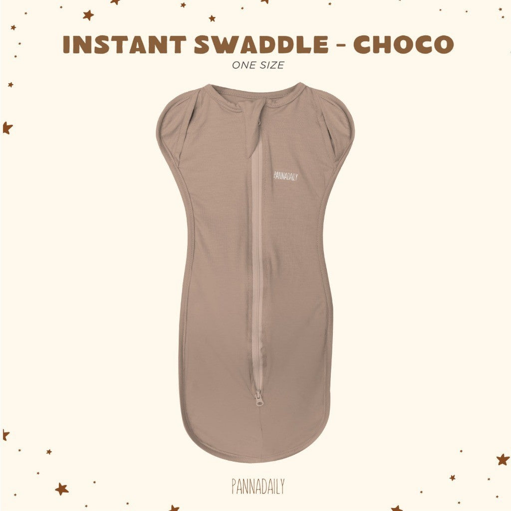 BOHOPANNA - PANNADAILY - INSTANT SWADDLE - Bedong Bayi - Swaddle Bayi