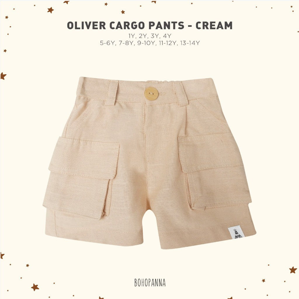 BOHOPANNA - OLIVER CARGO PANT - Celana Anak - Celana Cargo - Cargo Pant