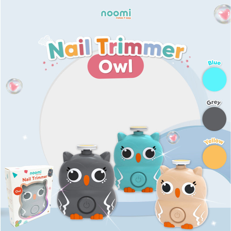 Noomi - Nail Trimmer | Gunting Pemotong Kuku Bayi Elektrik