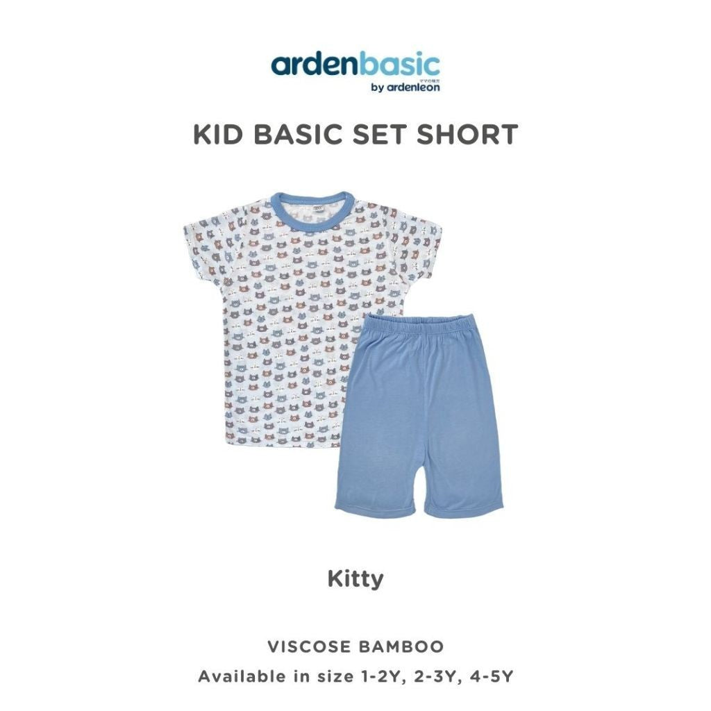 ARDENLEON ArdenBasic Kid Basic Set Short Setelan Pendek Anak