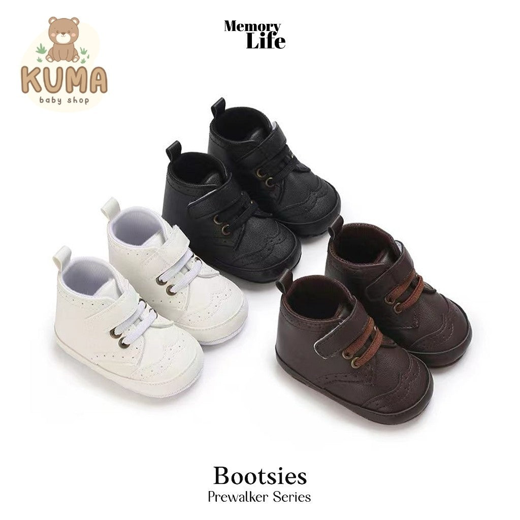 MemoryLife - Prewalker Bootsies| Prewalker Premium Bayi Perempuan Umur 0 Bulan - 18 Bulan
