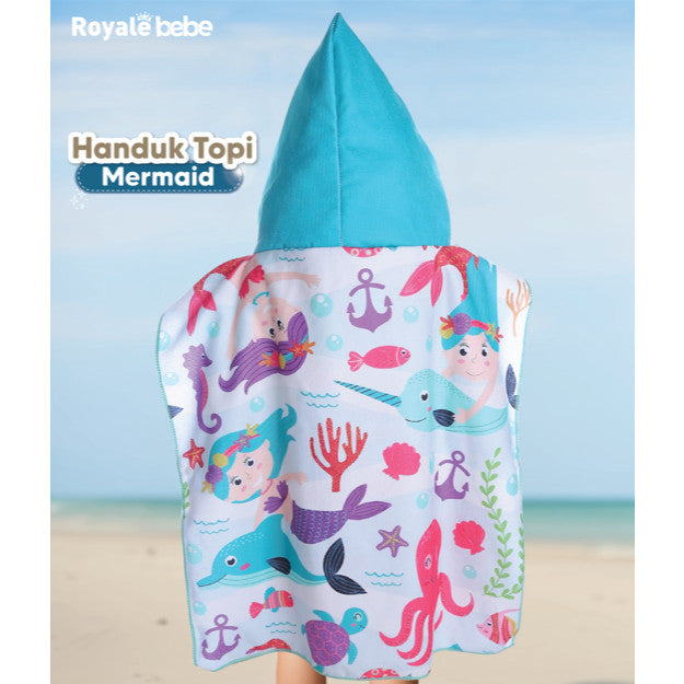 Royale Bebe – Handuk Topi Anak | Handuk Renang Karakter