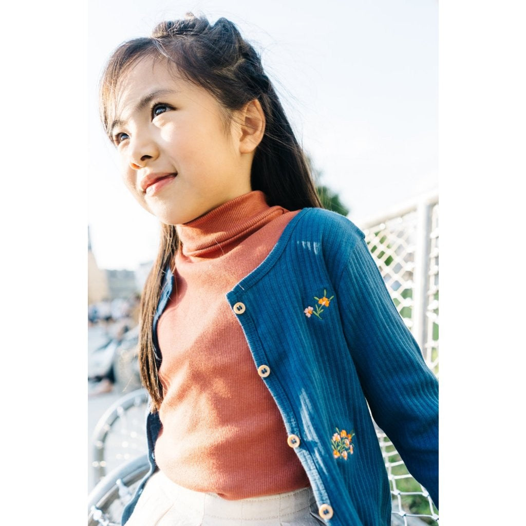 BOHOPANNA - FLORAL CARDIGAN - CARDIGAN ANAK PEREMPUAN
