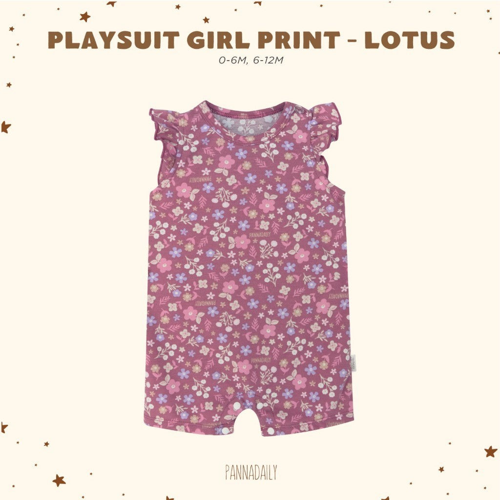BOHOPANNA - PANNADAILY - PLAYSUIT GIRL PRINT - Jumper Bayi