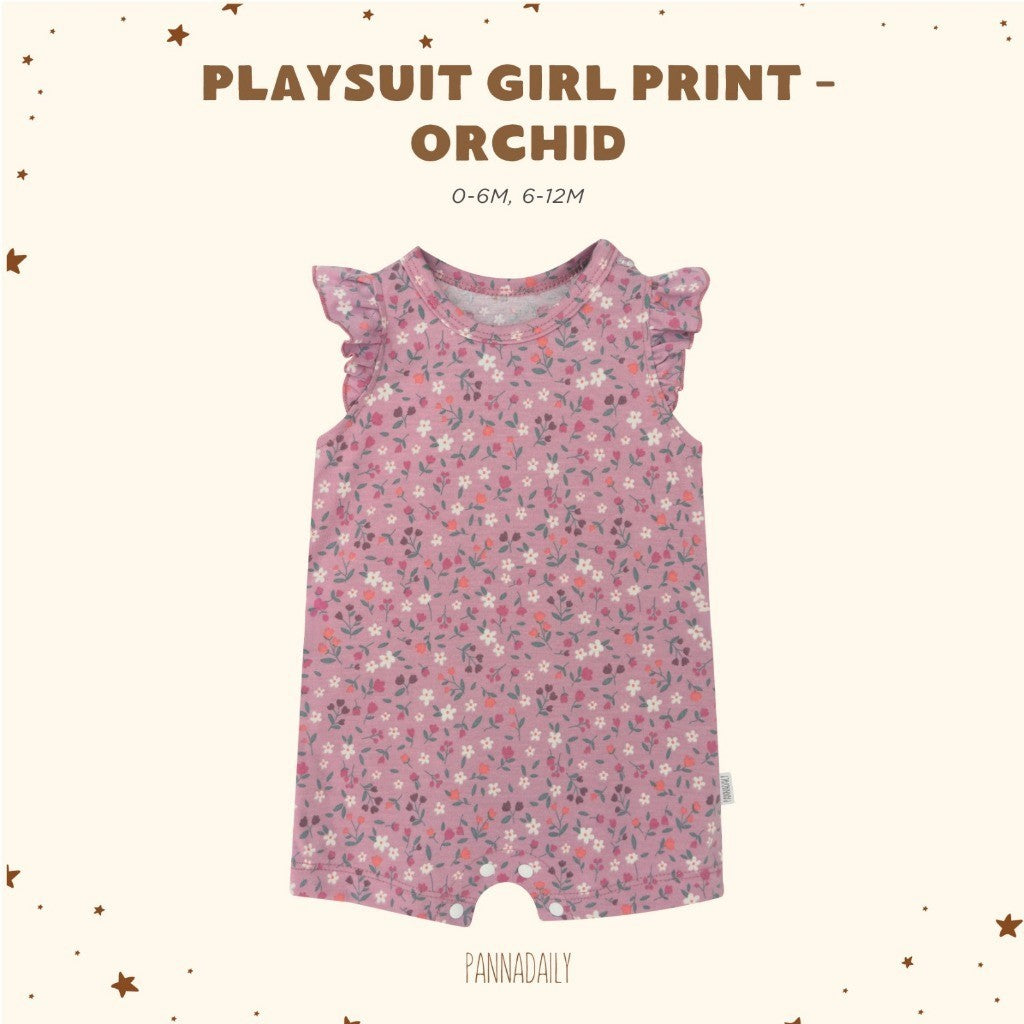BOHOPANNA - PANNADAILY - PLAYSUIT GIRL PRINT - Jumper Bayi