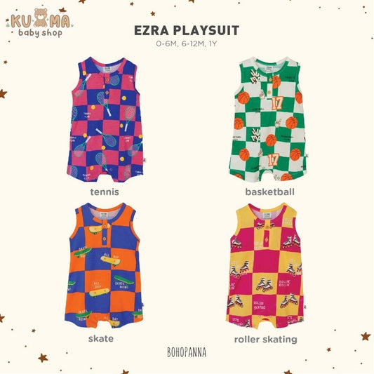 BOHOPANNA - EZRA PLAYSUIT - Jumper Bayi - Jumper Anak Laki-Laki