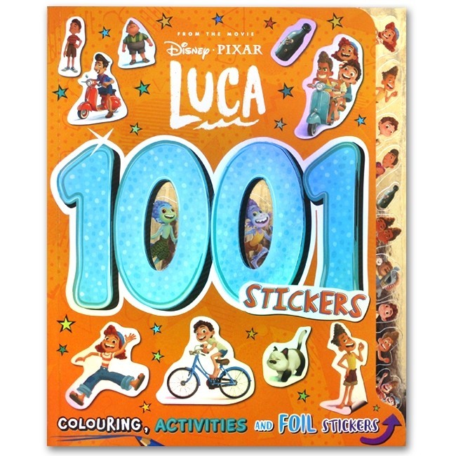 Disney  1001 Stickers Book Buku sticker activity [Autumn]