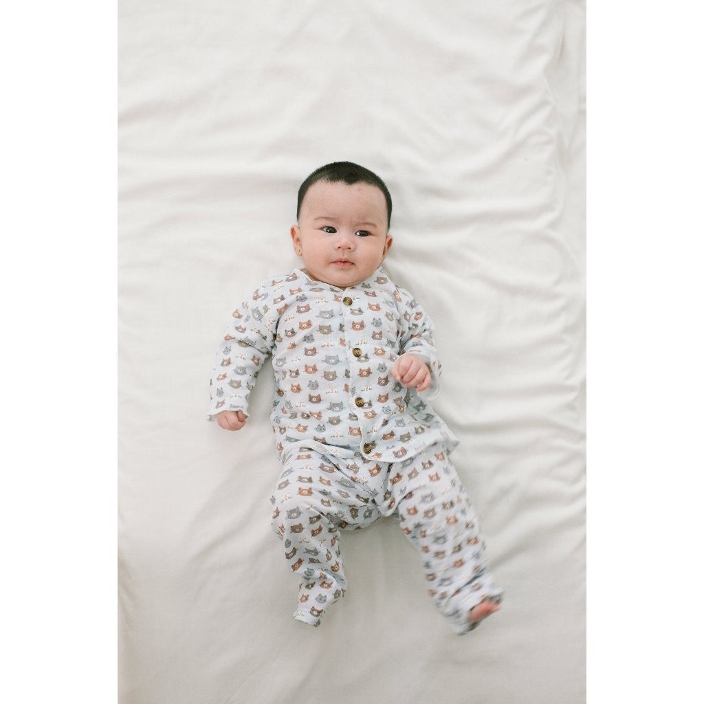 ARDENLEON ArdenBasic Baby Basic Set Long Setelan Panjang Bayi