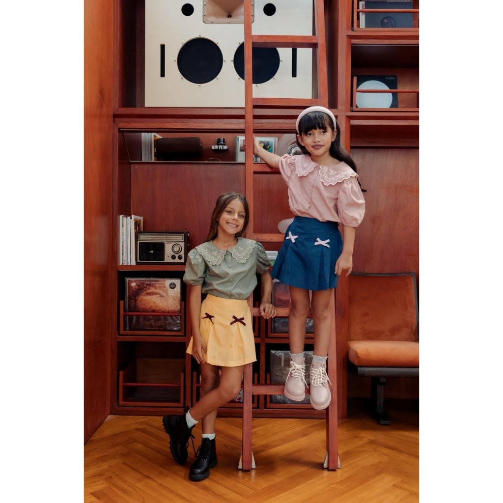 BOHOPANNA - RIBBON SKORT - Rok Anak Perempuan Butter