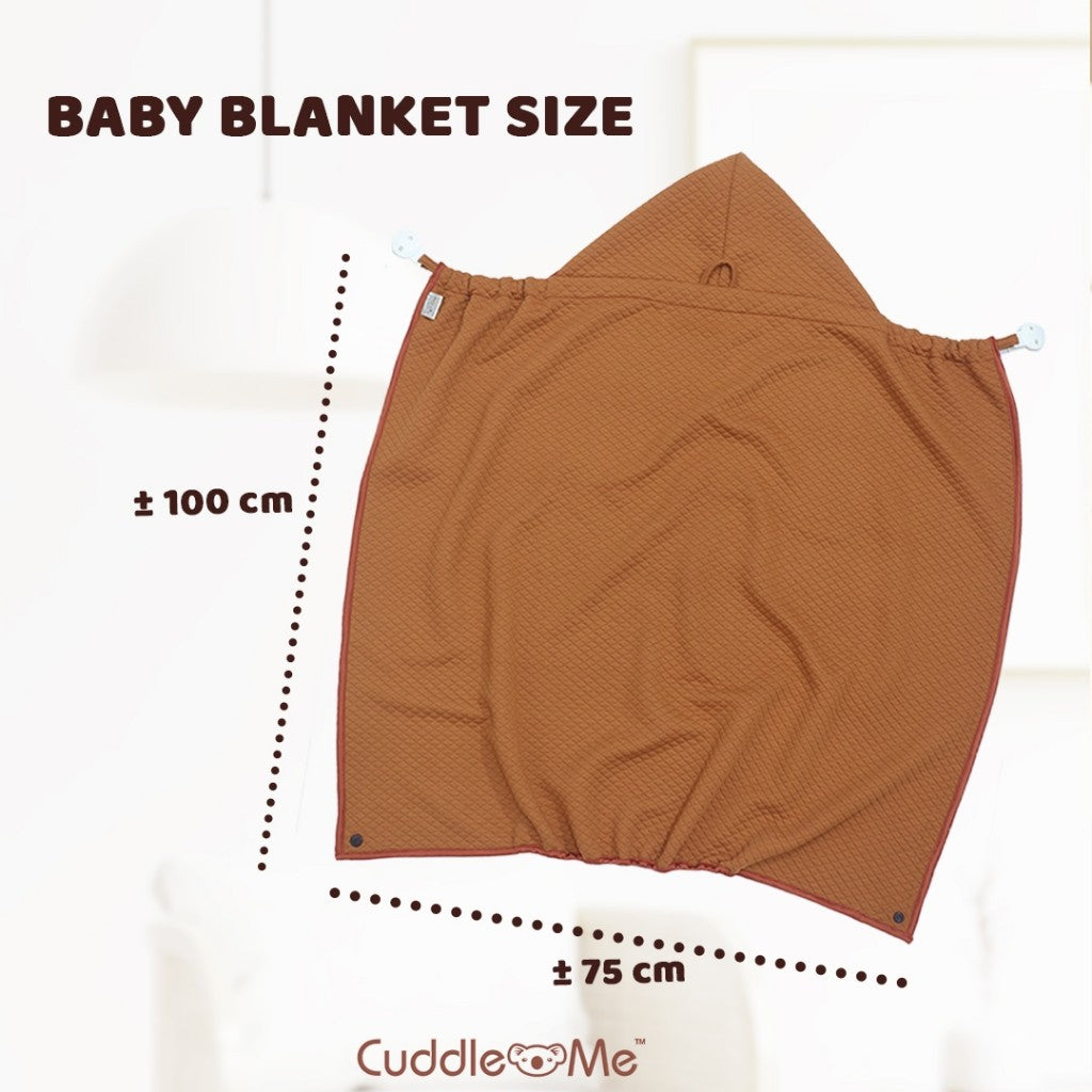 CUDDLEME Blanket On The Go Selimut Clip Multifungsi - Selimut Gendongan Praktis