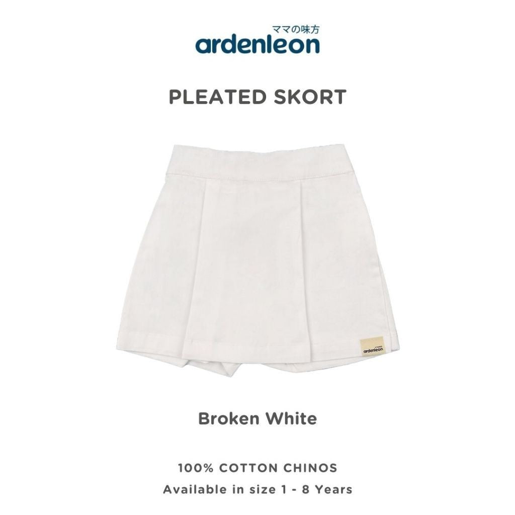 ARDENLEON Rok Celana Anak Perempuan Pleated Skort