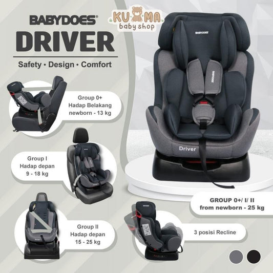 Car Seat BabyDoes Driver 9175 Kursi Dudukan Mobil Anak Bayi