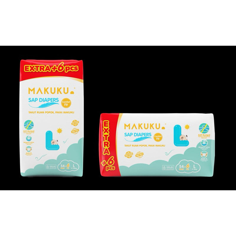 MAKUKU COMFORT FIT SUPER JUMBO ||M60+6||L54+6||XL44+6