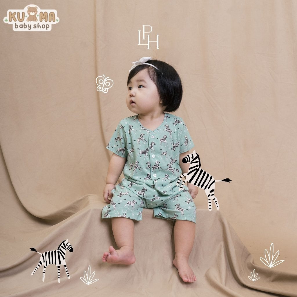 Little Palmerhaus - Little Wear Short Set (Setelan Bayi Lengan Pendek) 30.0
