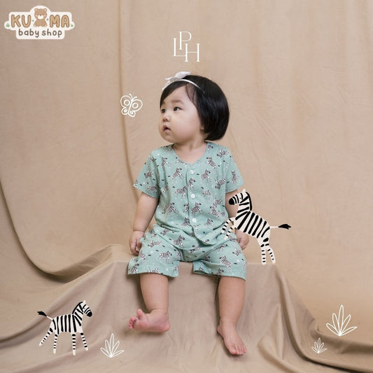Little Palmerhaus - Little Wear Short Set (Setelan Bayi Lengan Pendek) 30.0